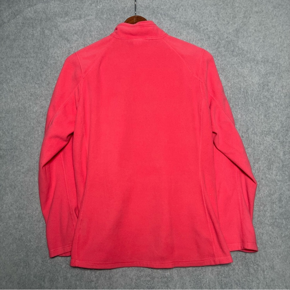 The North Face womens Polartec Classic Pink Quarter-Zip Pullover size XL - Picture 2 of 6